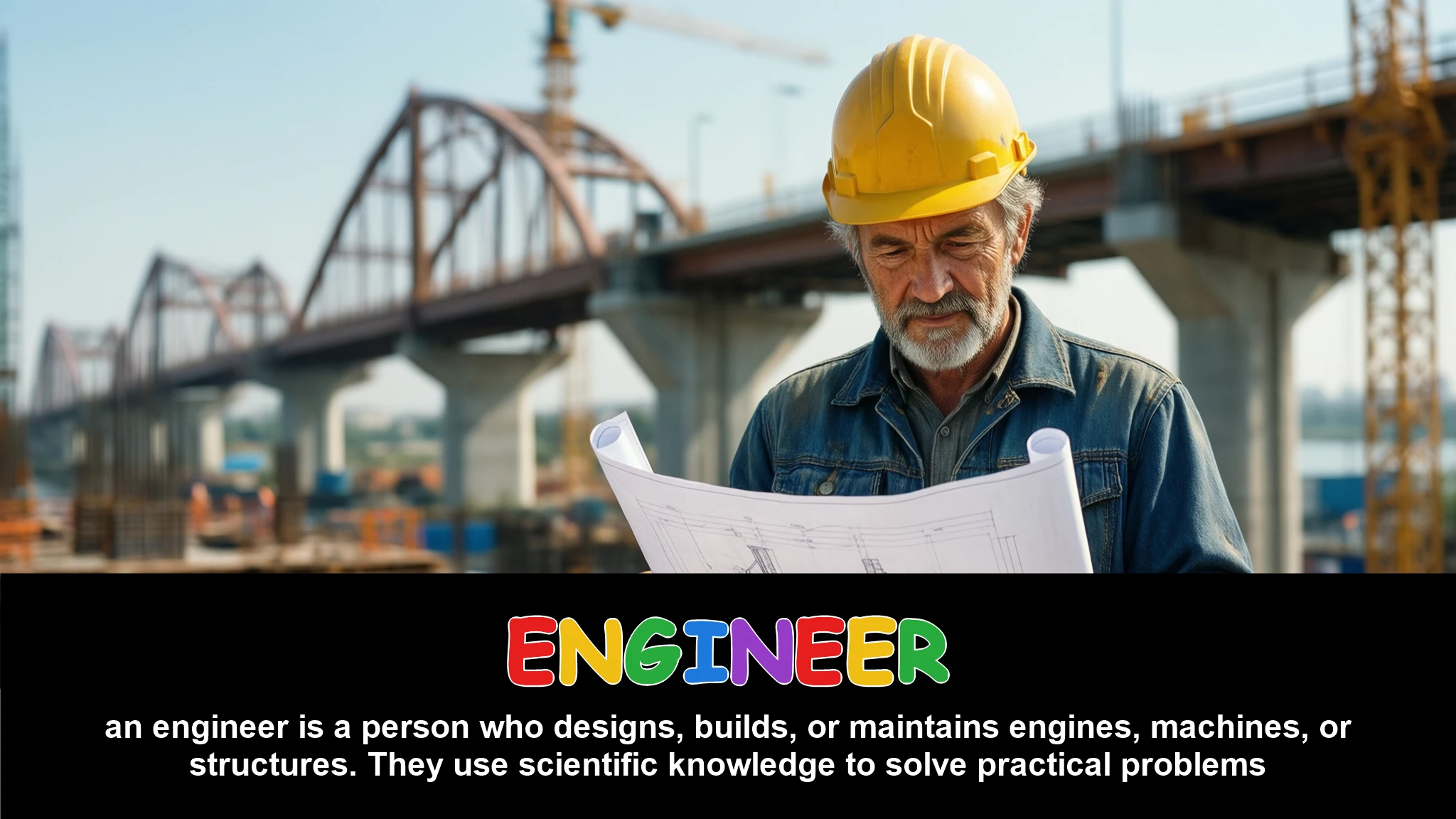 English Illustration for engineer